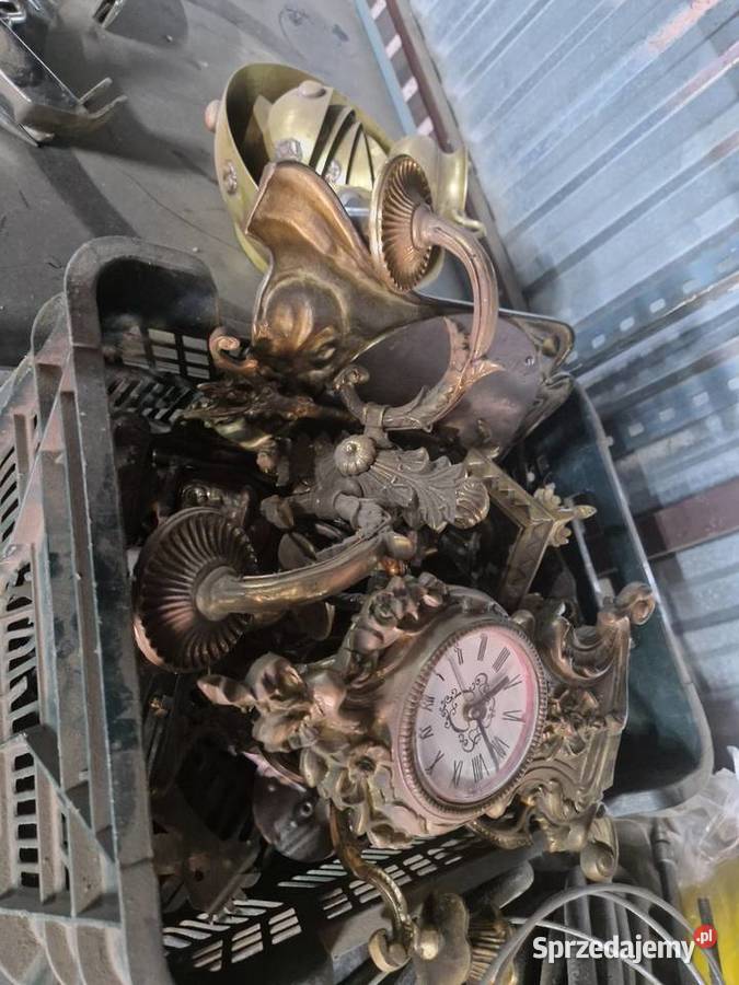 Świeczniki żyrandol zegary wazony lampy okrętowe Świnoujście sprzedam