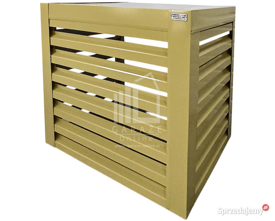 Osłona klimatyzatora 90x50x80 piaskowy Zabudowa Bełchatów