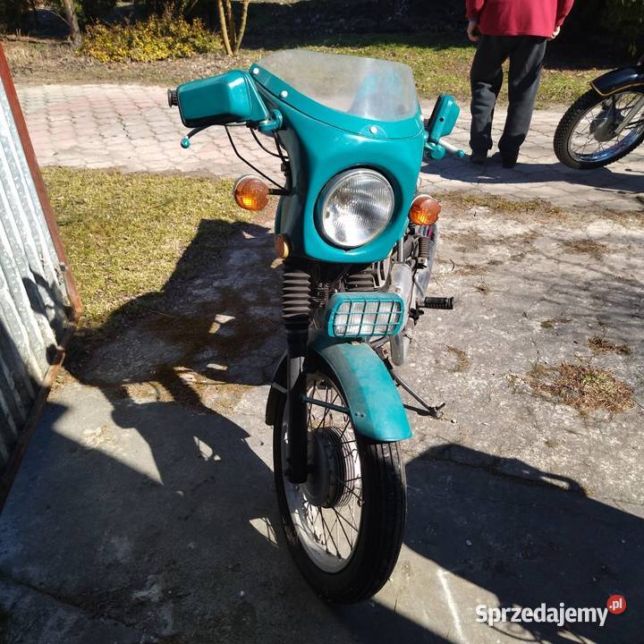 Jawa CZ350 z Dokumentami na białej tablicy lubelskie Lublin sprzedam