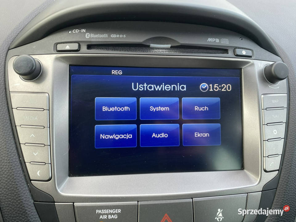 Hyundai ix35 20crdi automat 4x4 skóry ledy Navi kamera cofania ix35 Gdańsk