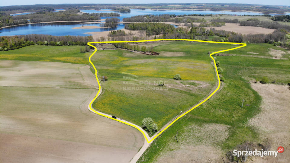 Działki WZ Strzelniki dostęp do J Orzysz 256m
