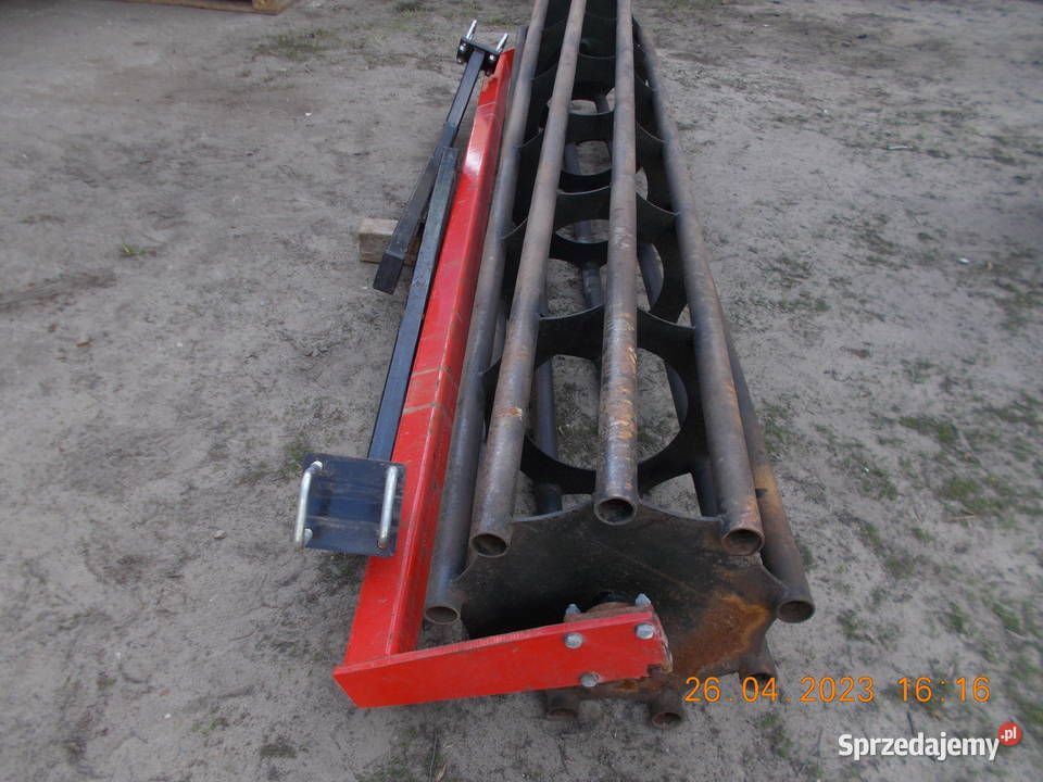 wał 26 m fi 500 mm z ramką i uchwytami zdjęty z Łubianka