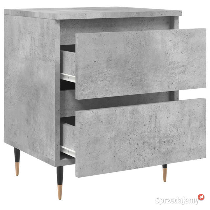 Szafki nocne 2 szarość betonu 40x35x50 WM826869 Warszawa