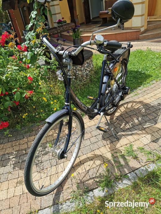 Rower Saksonete z silnikiem Sachs Głogów