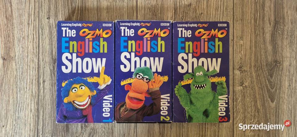 kaseta video VHS nauka j angielskiego BBC The Pozostałe Białystok