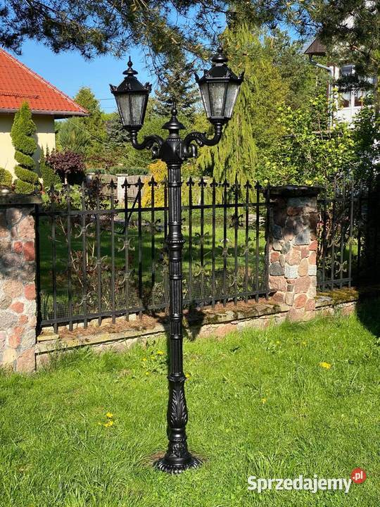 LAMPA ŻELIWNA H2400 LATARNIA TARAS OŚWIETLENIE warmińsko-mazurskie Gołdap sprzedam