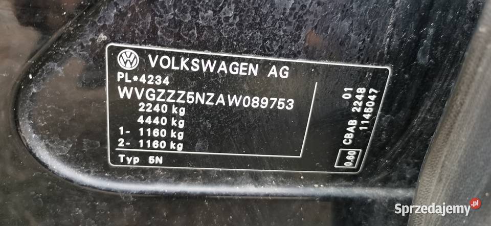 Volkswagen Tiguan niski przebieg nieuszkodzony