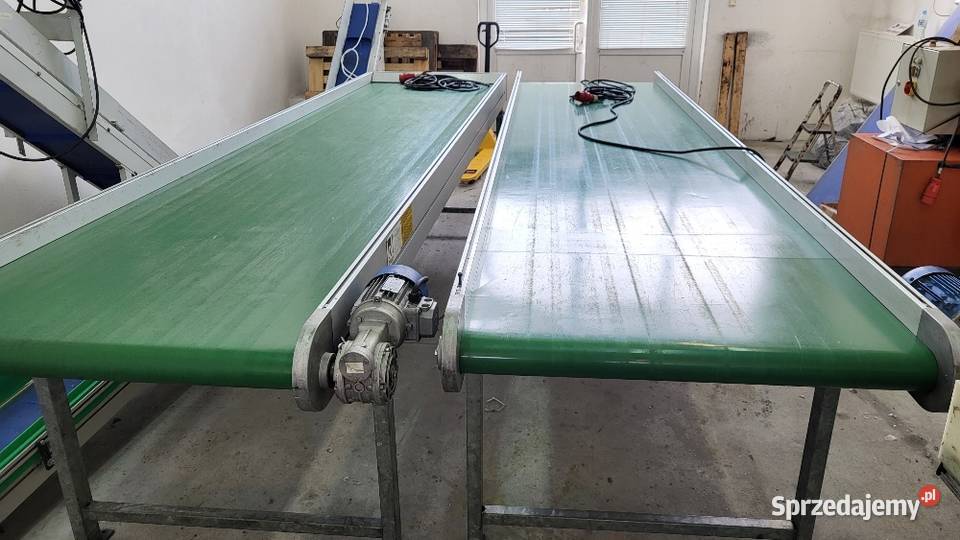 Taśmociąg prosty 390 x 90 przenośnik tasmowy 3 Białogard