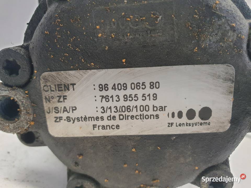 Peugeot Partner 19 D POMPA WSPOMAGANIA Chełm