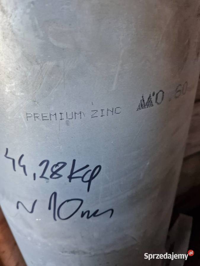 Blacha cynkowa 060mm Świnoujście sprzedam