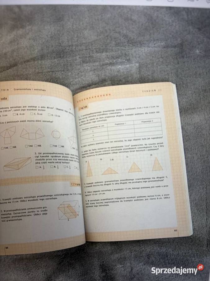 Matematyka kalendarz ósmoklasisty GWO Jasło
