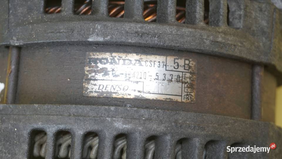 HONDA CRV III 20 B 10r 150 R20A2 alternator Układ elektryczny silnika Suków