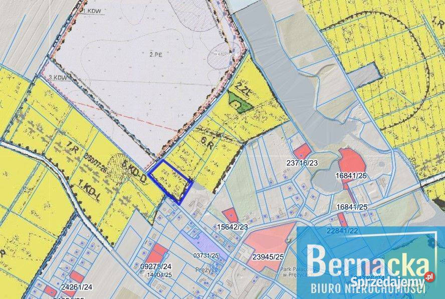 Działka rolna w Prężycach Prężyce