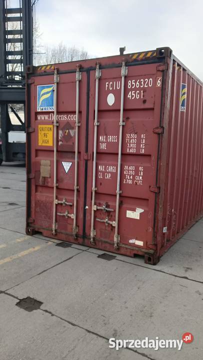 Kontener morski używany 40 HC 12 metrowy Pewny kujawsko-pomorskie