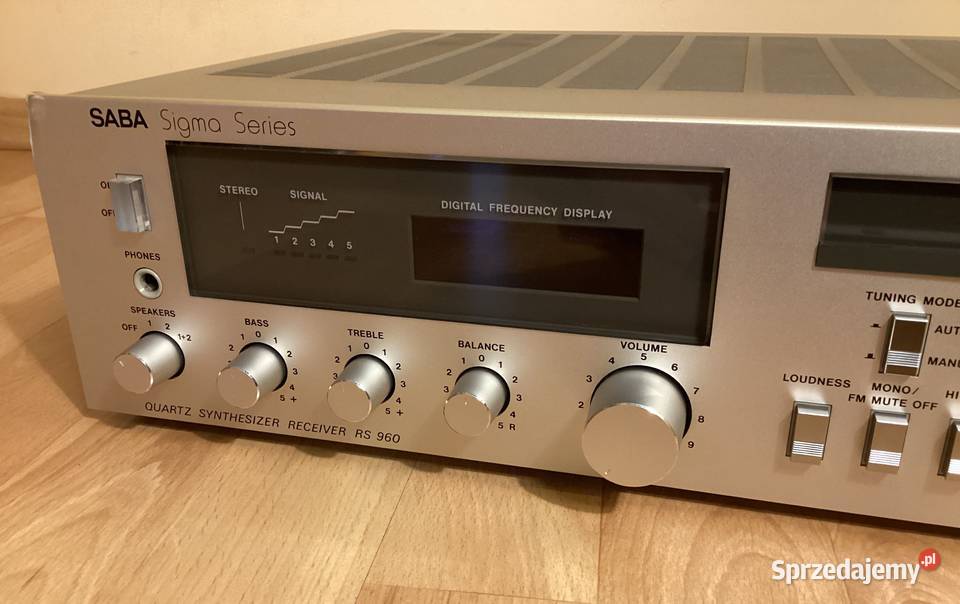Wzmacniacz Amplituner SABA Sigma Series RS 960 Amplitunery