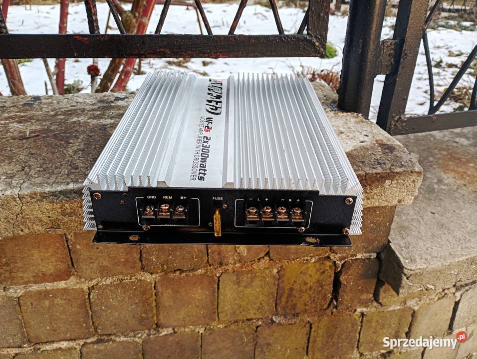 Wzmacniacz samochodowy 2 kanałowy Alphard MF2S Niegowonice