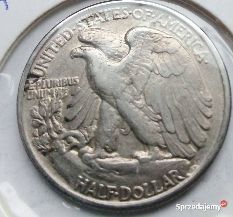 USAHALF DOLLAR1942 rSREBRO 90 10 MIEDZ Legionowo