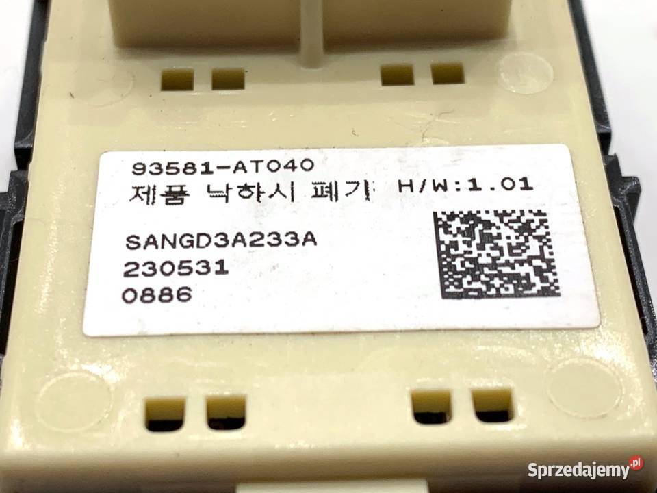 PRZEŁĄCZNIK SZYB KIA NIRO II SG2 93581AT040