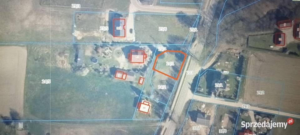 Działka w Barłominie k Luzina prąd pomorskie Barłomino