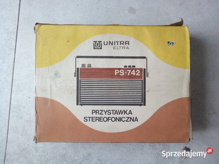 Unitra przystawka stereofoniczna 742 karton Kąty Wrocławskie