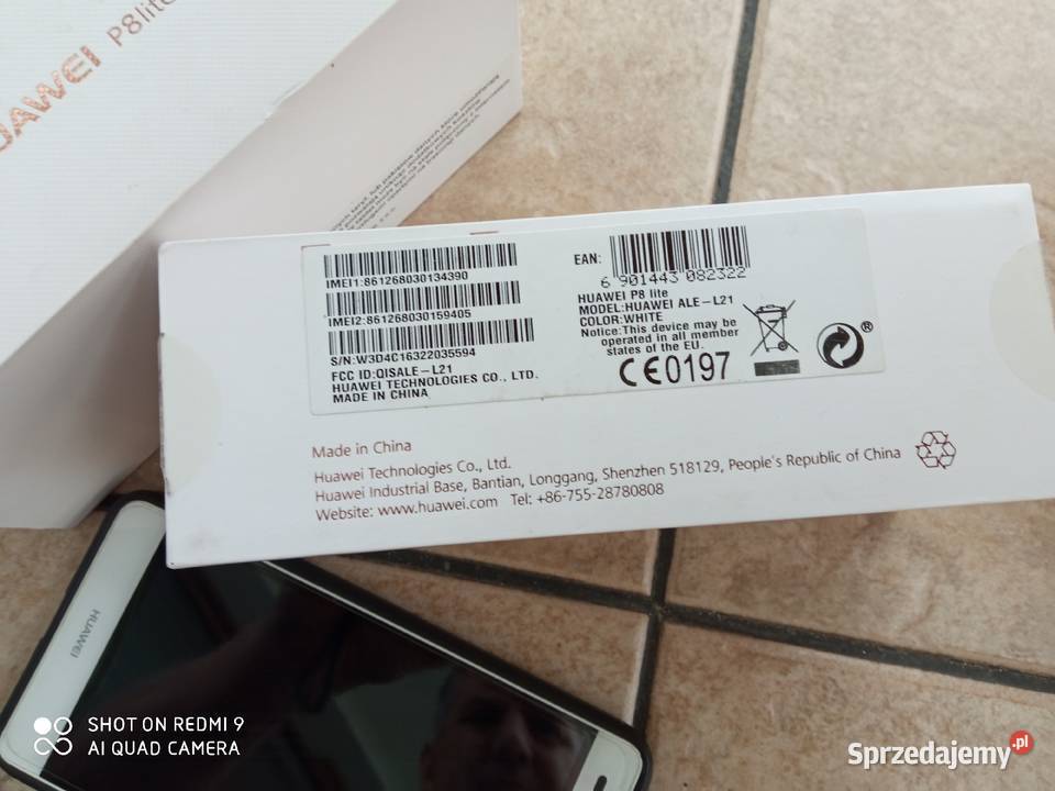 Telefon komórkowy smartfon HUAWEI P8lite Warszawa sprzedam