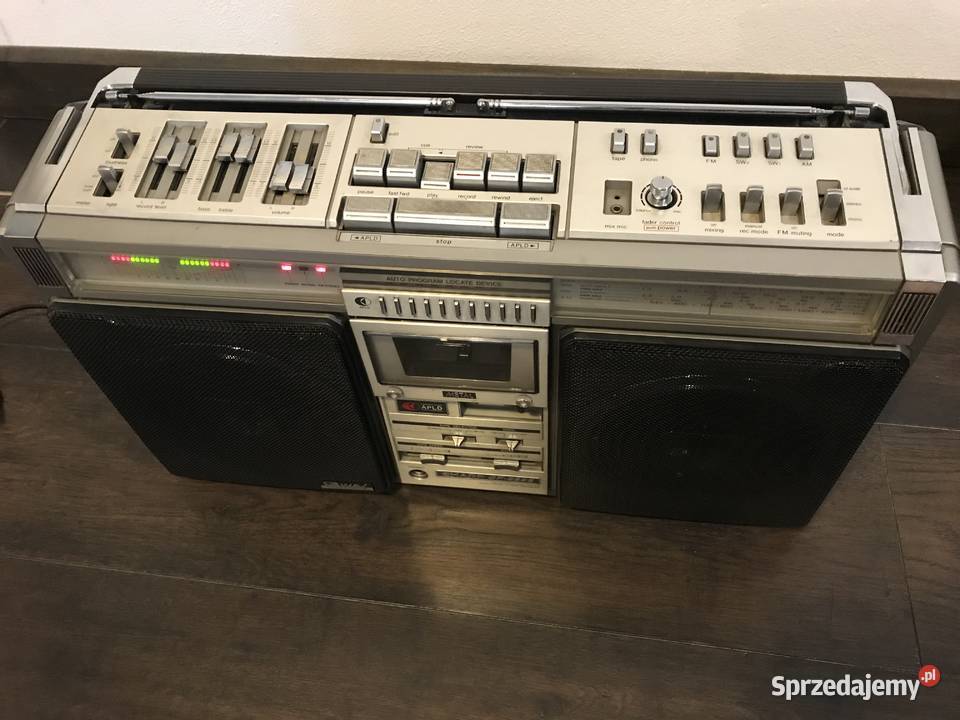 Vintage Radiomagnerofon Sharp gf 9696 boombox małopolskie Kraków