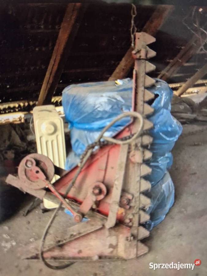 Kosa pionowa do rzepaku mechaniczna bizon Kombajny dolnośląskie Ząbkowice Śląskie