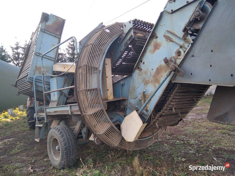 Kombajn ziemniaczany anna z644 łódzkie Wilamów