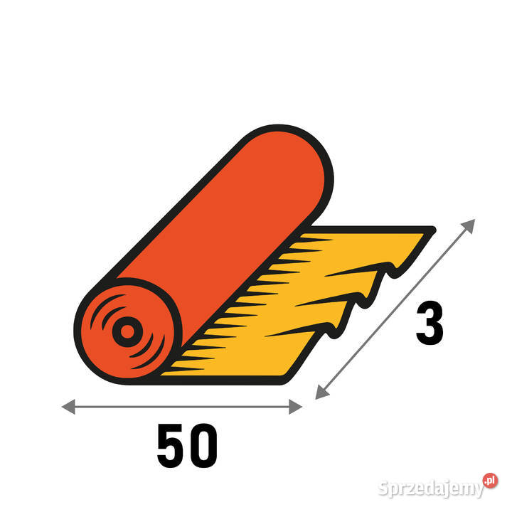 Geowłóknina POLIPROPYLENOWA 3x50 9kn pomorskie Gdańsk