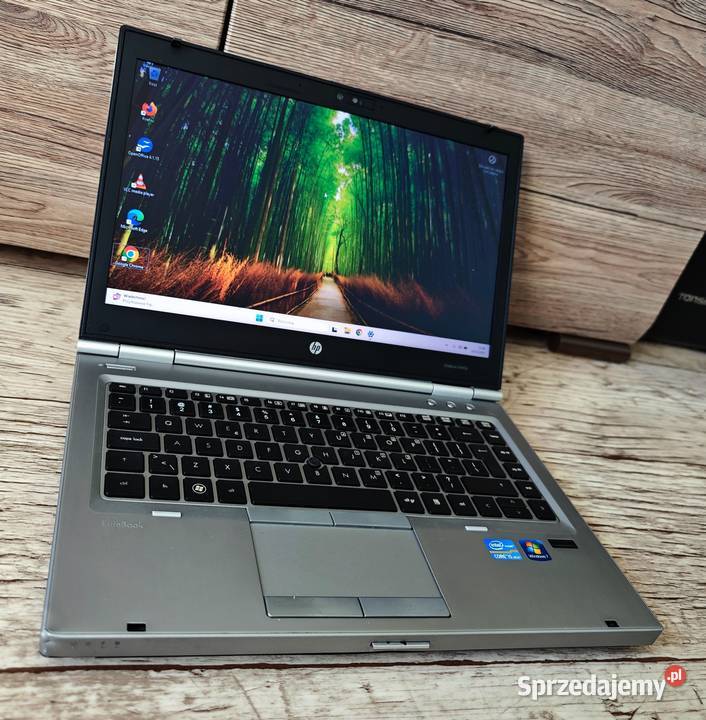 Laptop HP 8460p 14 I5 25GHz 4GB SSD 128GB ideał