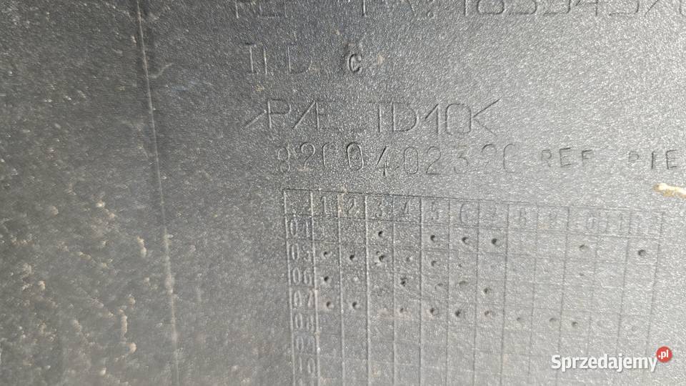 ZDERZAK TYŁ TYLNY RENAULT CLIO III HB 0509 śląskie Ruda Śląska