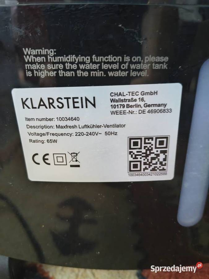 Klimatyzator klarstein Lublin