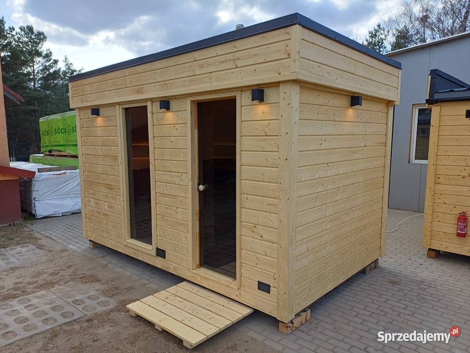 Sauna ogrodowa szkieletowa ocieplona z Płock
