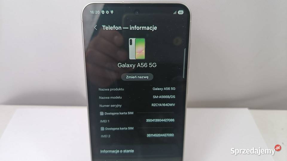 Smartfon Samsung Galaxy A56 5G 8256GB śląskie Katowice
