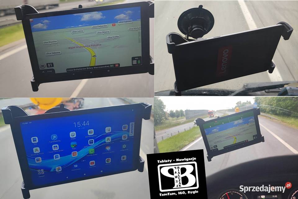 Czytelne i gotowe do pracy tablety z nawigacją Baranowo