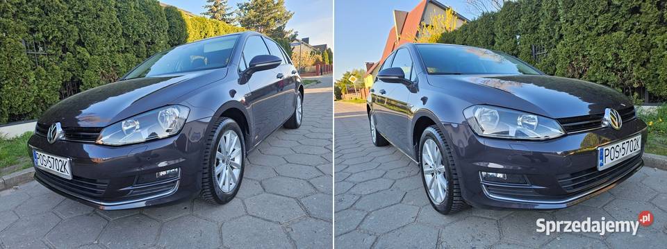 VW Golf VII Lounge 14 TSI 125 2015 r Zarej Stan radio wielkopolskie Ostrów Wielkopolski