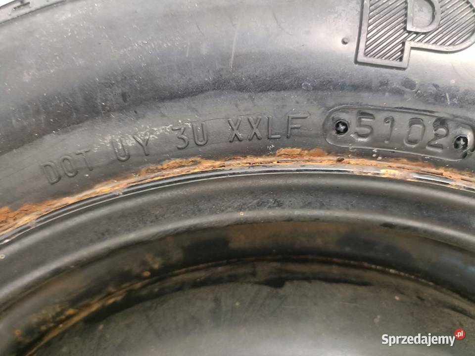 KOŁO DOJAZDOWE 12580 R15 98ABNA 2150836 4x108