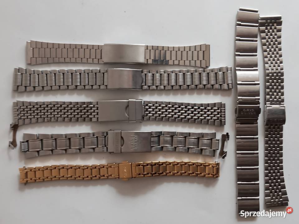 BRANSOLETY I PASKI DO ZEGARKÓW 86 SZTUK Szczecinek sprzedam
