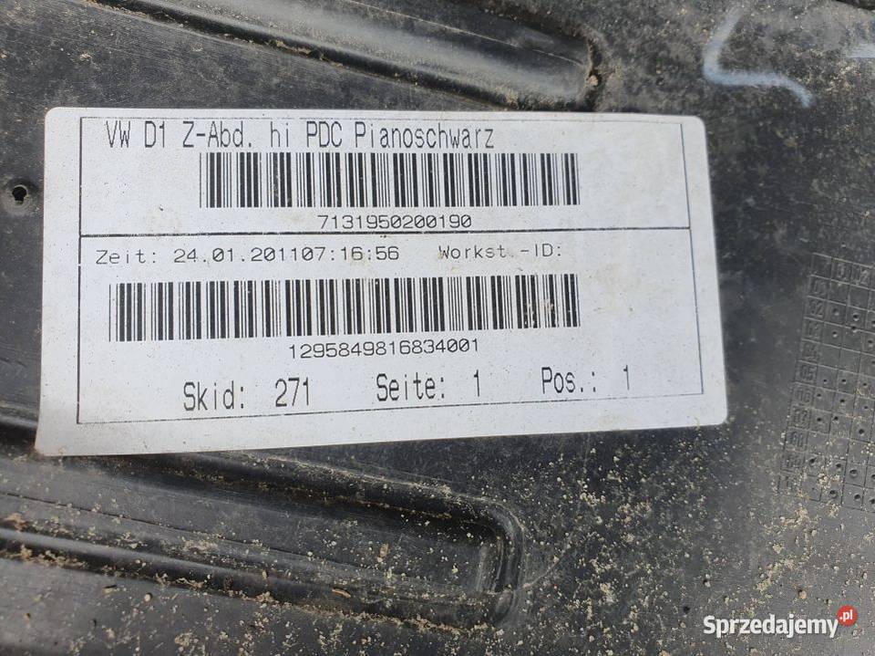 ZDERZAK TYŁ VOLKSWAGEN PHAETON LR9V Lipno