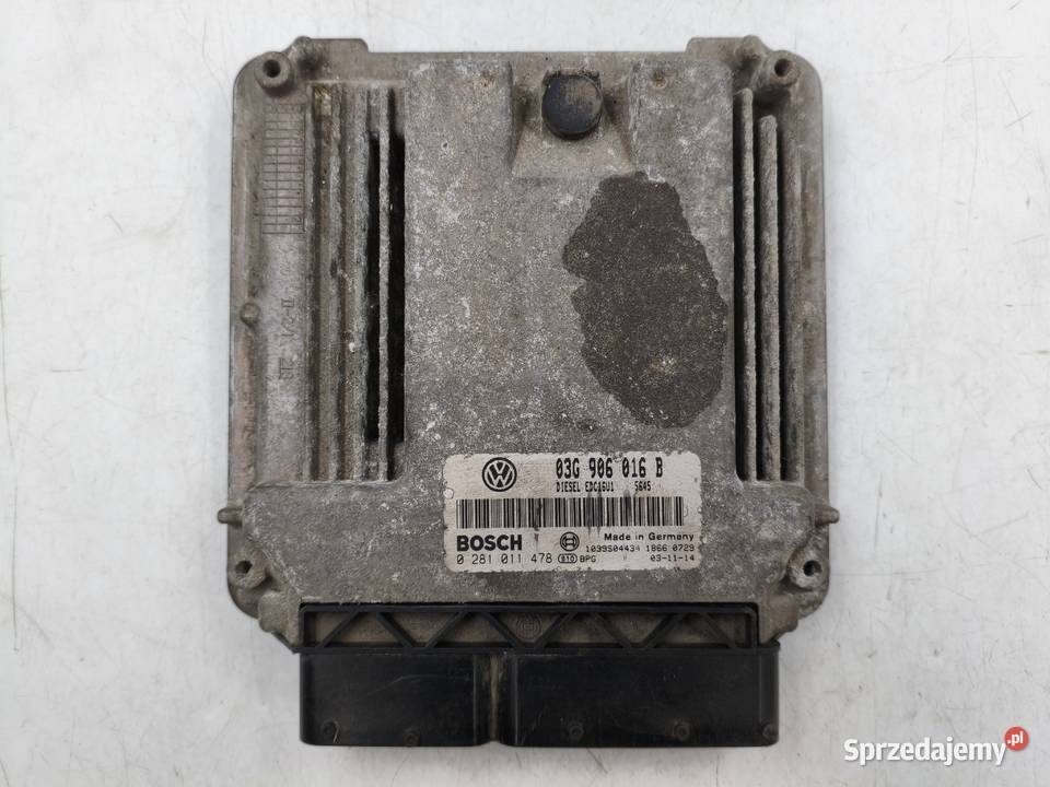 Sterownik Silnika VW Golf V 19 TDI BKC osobowe mazowieckie Wyszków