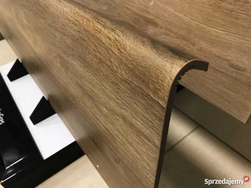 stopnica 32x120 gres drewno zaokrąglona Nowość Zakopane
