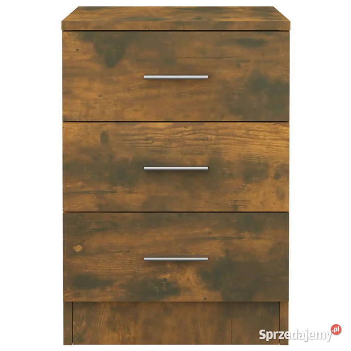 Szafki nocne 2 przydymiony dąb 38x35x56 WM815322 Warszawa