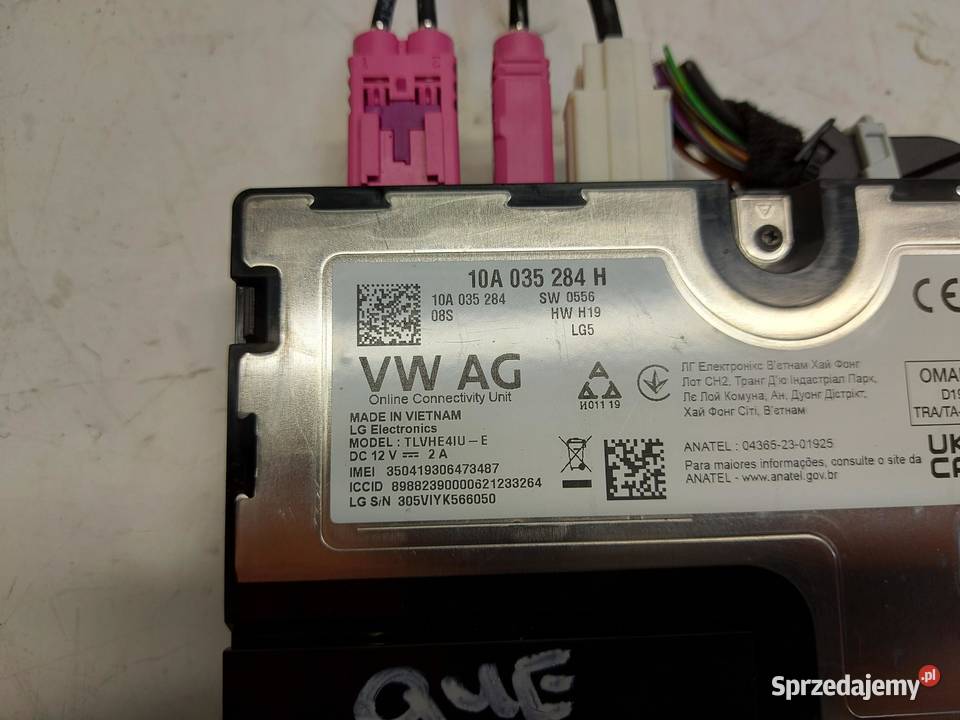 Audi Q4 ETRON 89A 89E MODUŁ STEROWNIK ONLINE