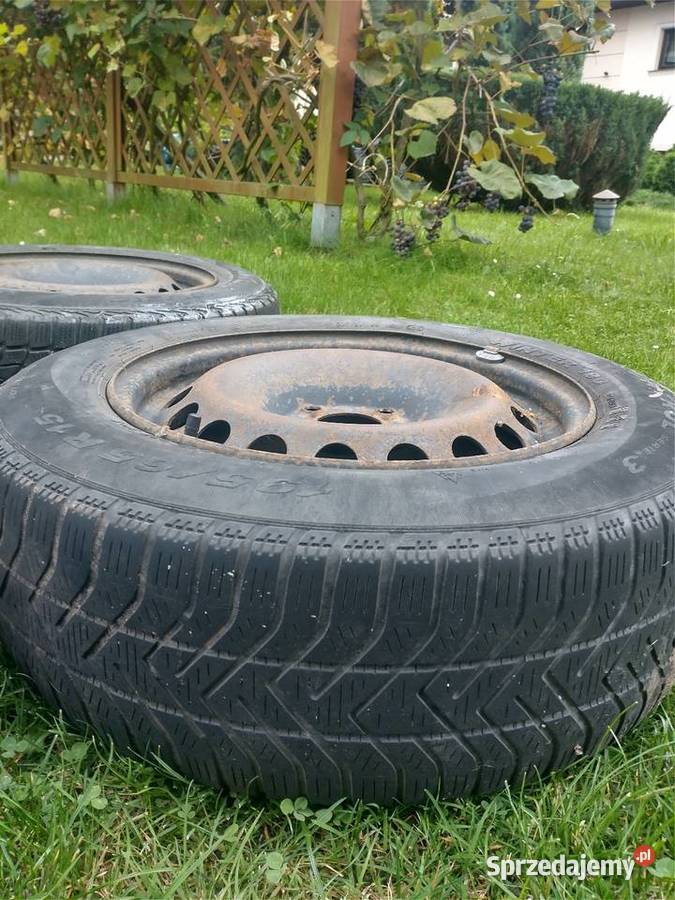 Koła 15 4x100 felgi stalowe opony zimowe śląskie
