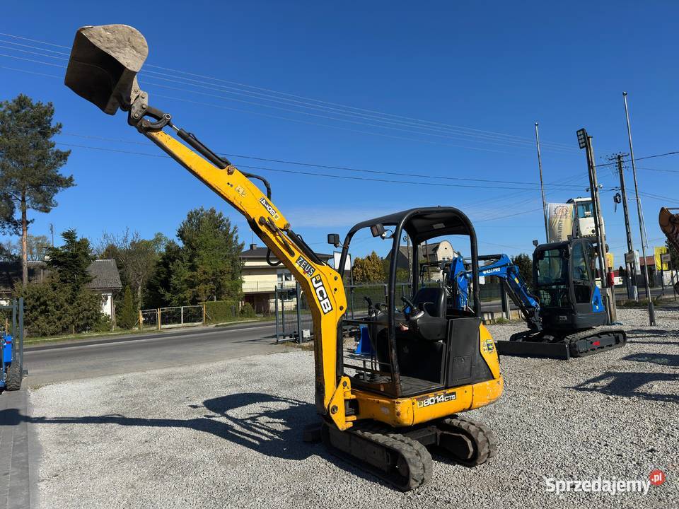 JCB 8014 Mini koparka JCB 8014 z 2017r ładna łódzkie Złoczew
