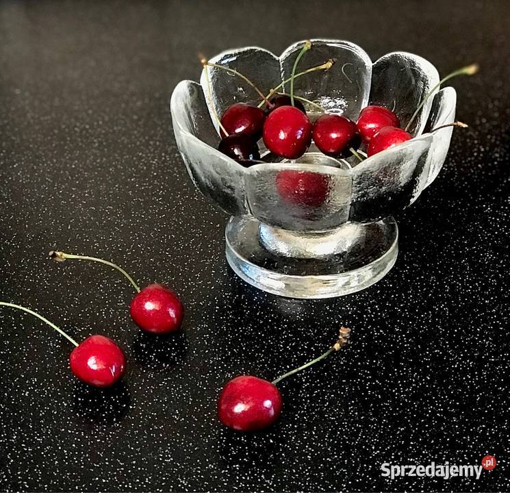 Owocarka cukiernica szkło kryształowe śląskie