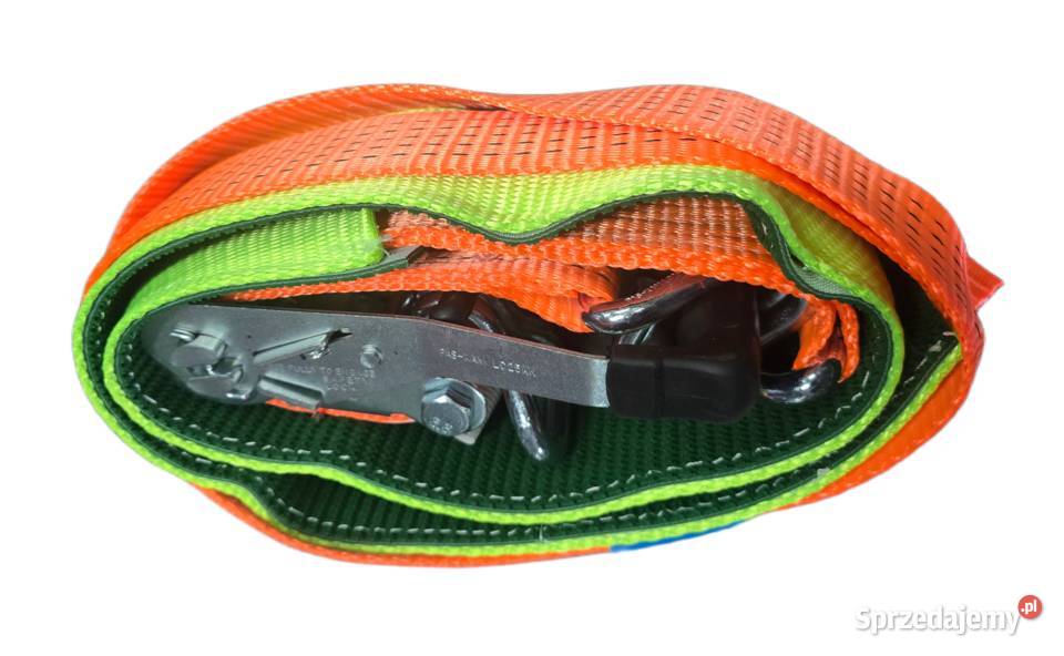 Pas transportowy VDI 2700 trawka 28m5ton3 haki Lubanie