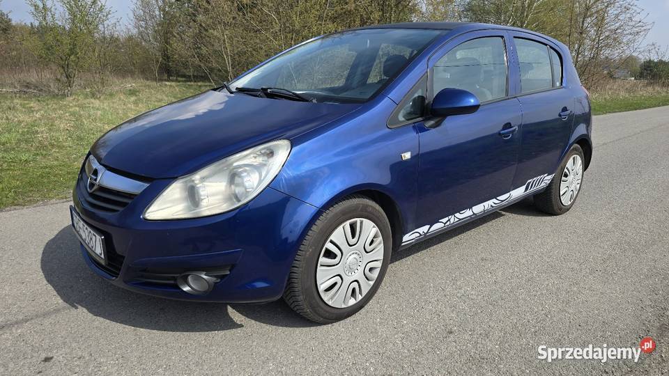 Opel Corsa D 12 benz klima lakier metallic Gliwice sprzedam