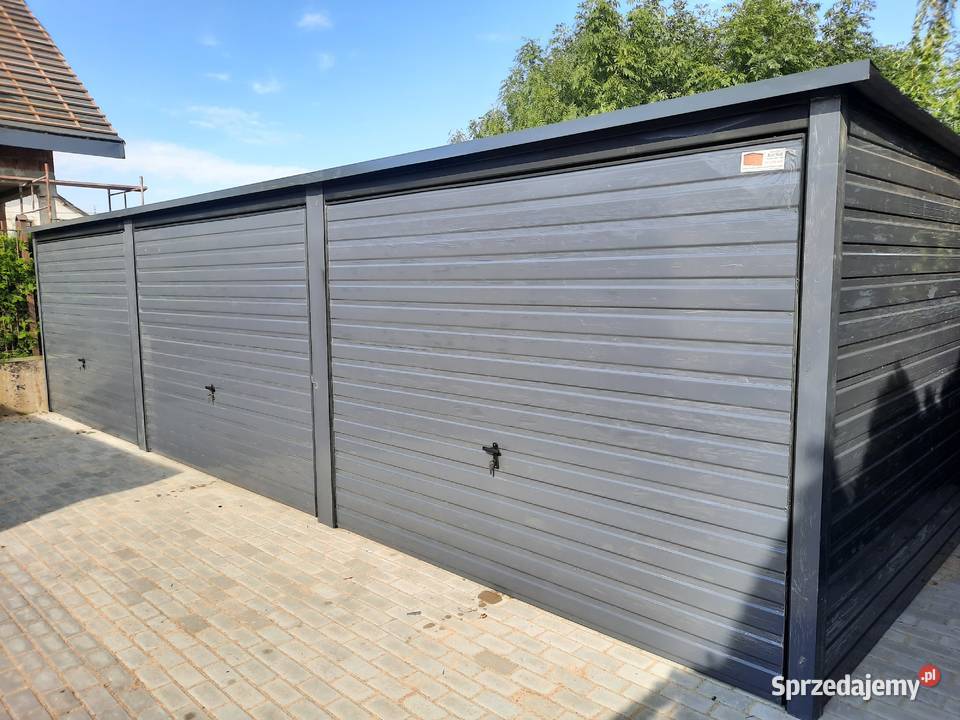 Garaż Blaszany schowekGaraże BlaszaneWiata 30m2 Sprzedaż Mrągowo