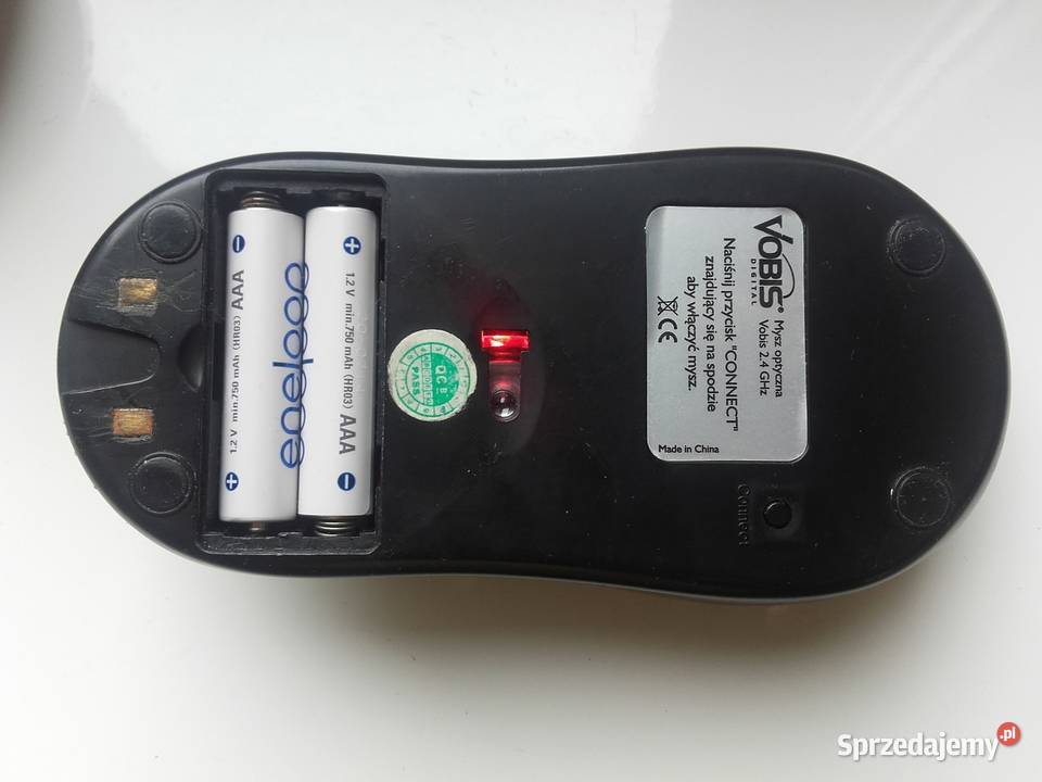 Myszka Vobis bezprzewodowa z stacją USB sensor Bydgoszcz